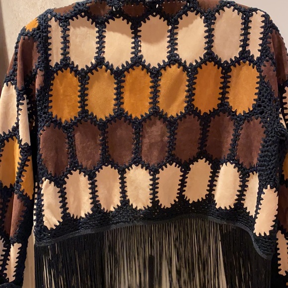 Lily white suede jacket size M/L - Picture 4 of 5